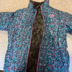 North face reversible jacket